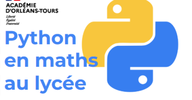 Python en mathématiques au lycée.