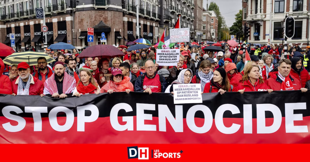 Conflit israélo-palestinien: près de 250.000 manifestants dénoncent le soutien du gouvernement néerlandais à Israël (PHOTOS)