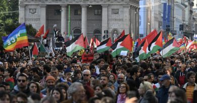 En Italie, des centaines de milliers de manifestants dans la rue pour Gaza