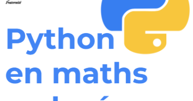 Python en mathématiques au lycée.