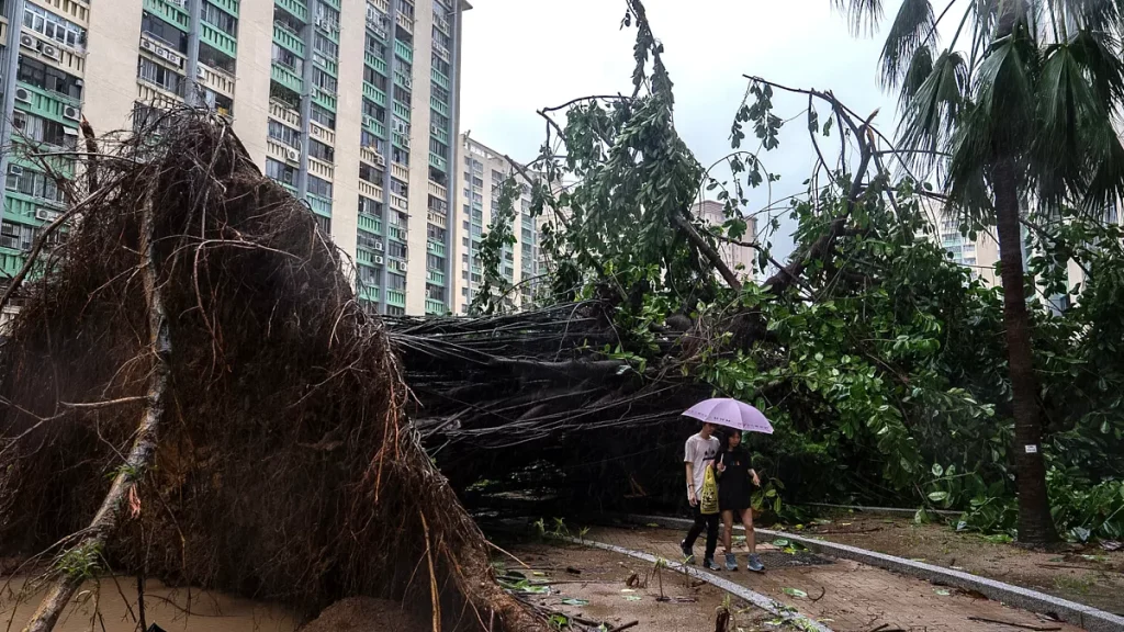 Typhon Ragasa: à Taïwan, en Chine et à Hong Kong, l'heure du nettoyage