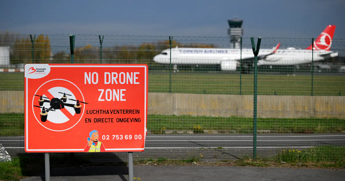 «Il y a une volonté de déstabiliser» : en Belgique, les survols de drones au-dessus de sites stratégiques se multiplient
